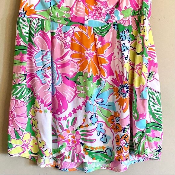 Lilly Pulitzer for Target Babydoll Tank Top in Nosey Posey Floral Pink Size S - Picture 4 of 10